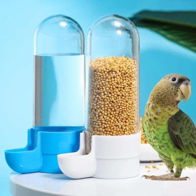 Hanging Pet Feeder Squirrel Parrot Water Dispenser Pet Bird Food Box Cage Accessories Birds Supplies