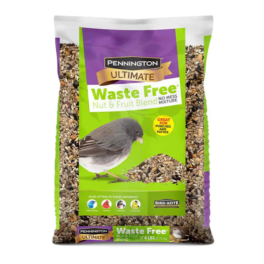 Ultimate 6 Lb. Waste Free Nut and Fruit Bird Seed Food Blend